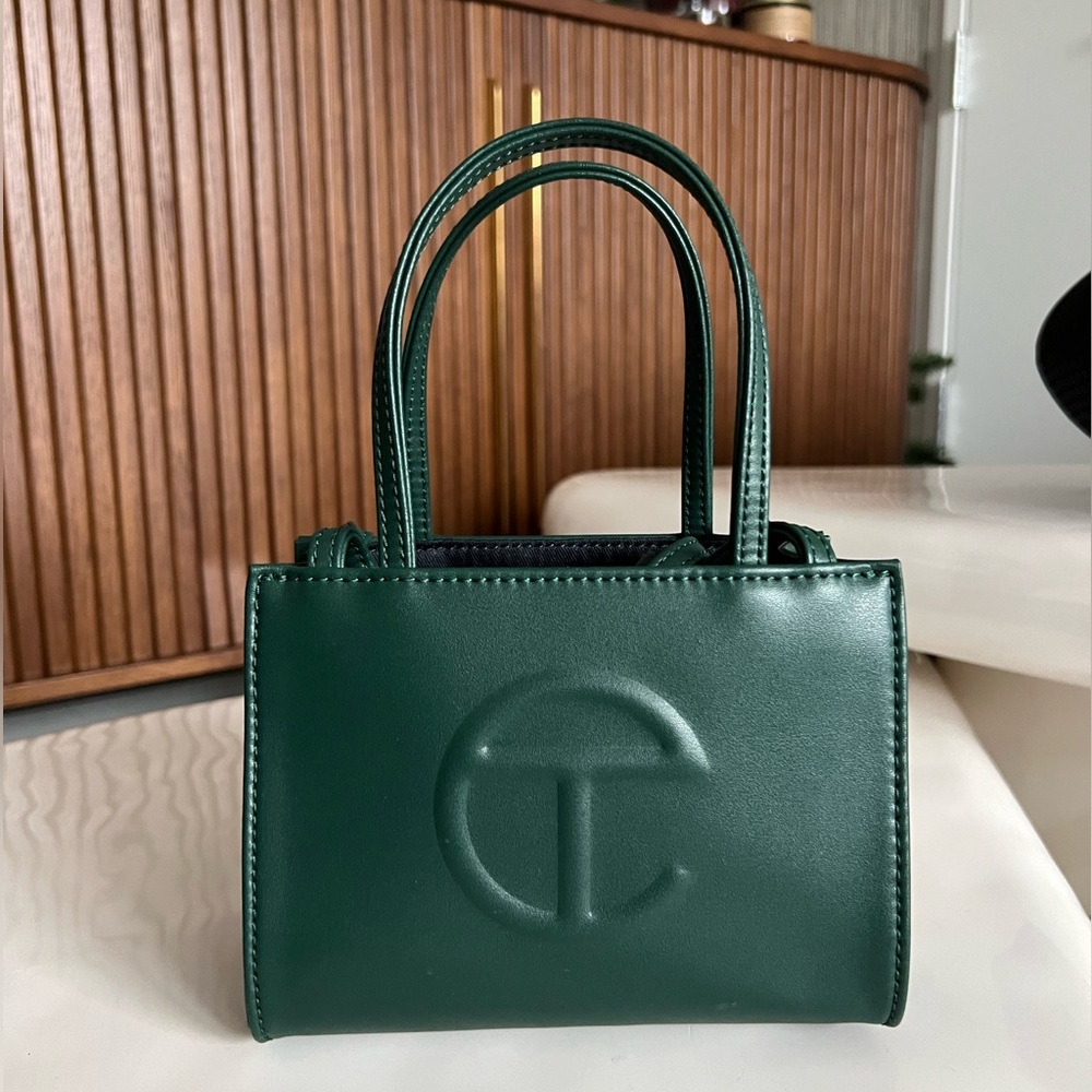 Telfar Small Shopping Bag - Dark Olive